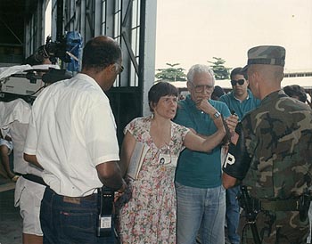 Barbara Trent interviews U.S. MP
